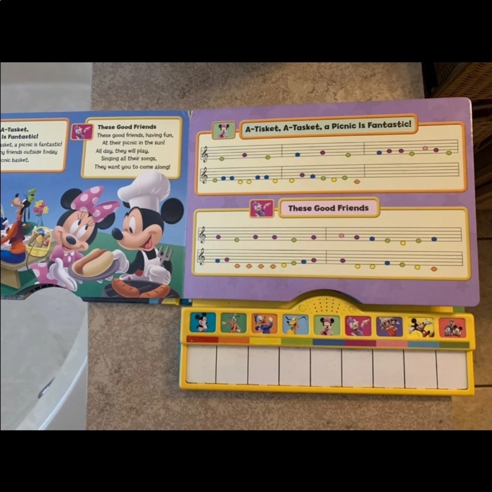 Disney- Mickey Mouse ClubHouse-"Mickey,s Piano Party" - Picture 2 of 3